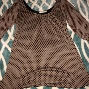 Maternity shirt polka dot
